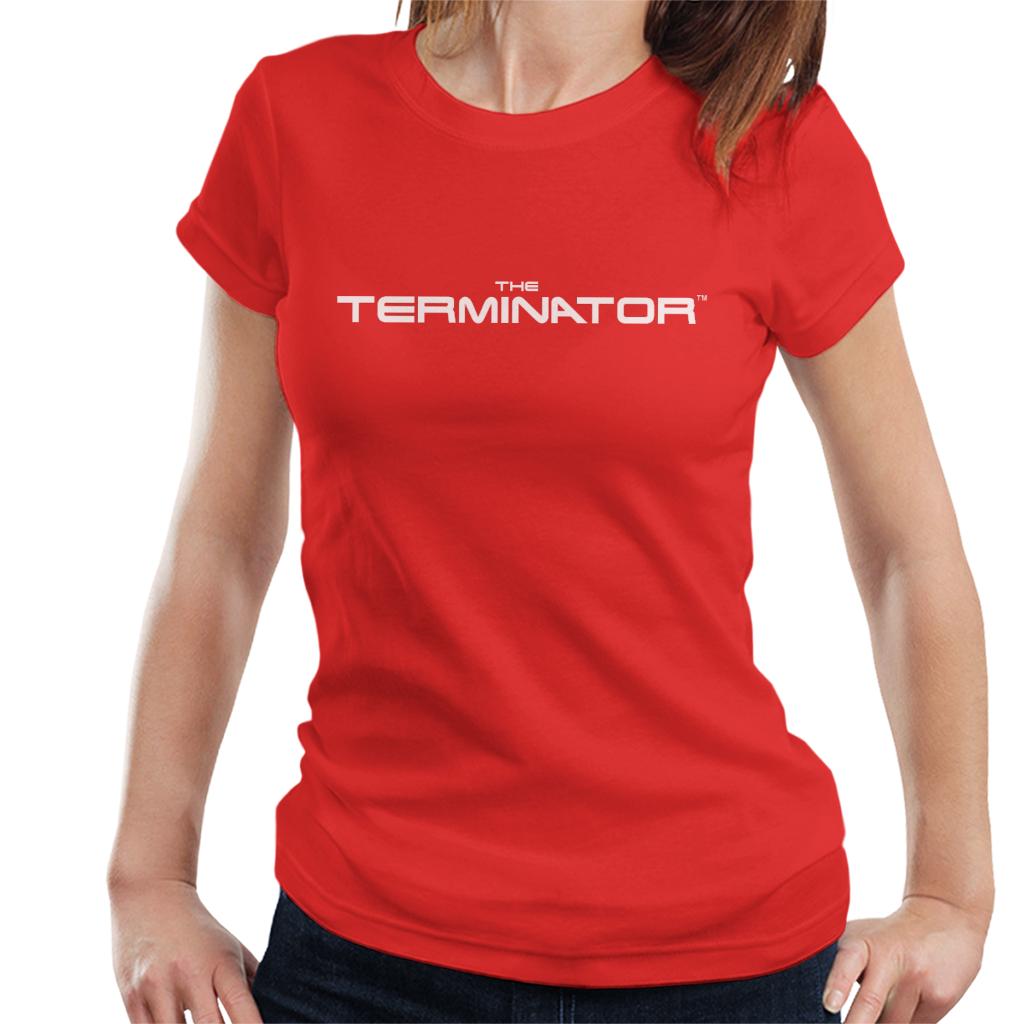 Terminator Cinematic Logo Women's T-Shirt-ALL + EVERY