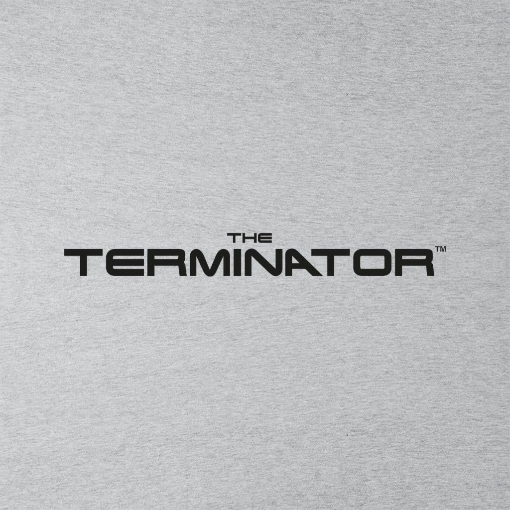 Terminator Black Cinematic Logo Men's T-Shirt-ALL + EVERY