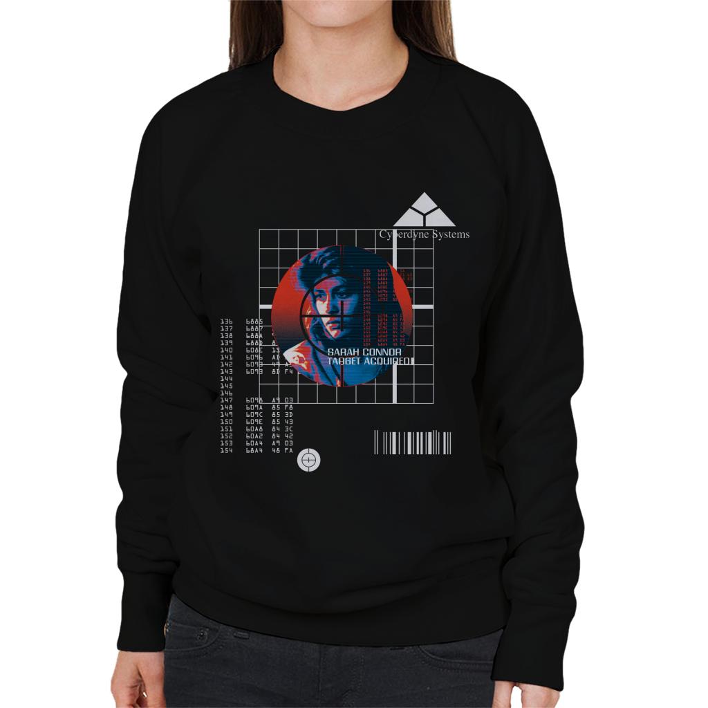 Terminator Sarah Connor Target Acquired Women's Sweatshirt-ALL + EVERY