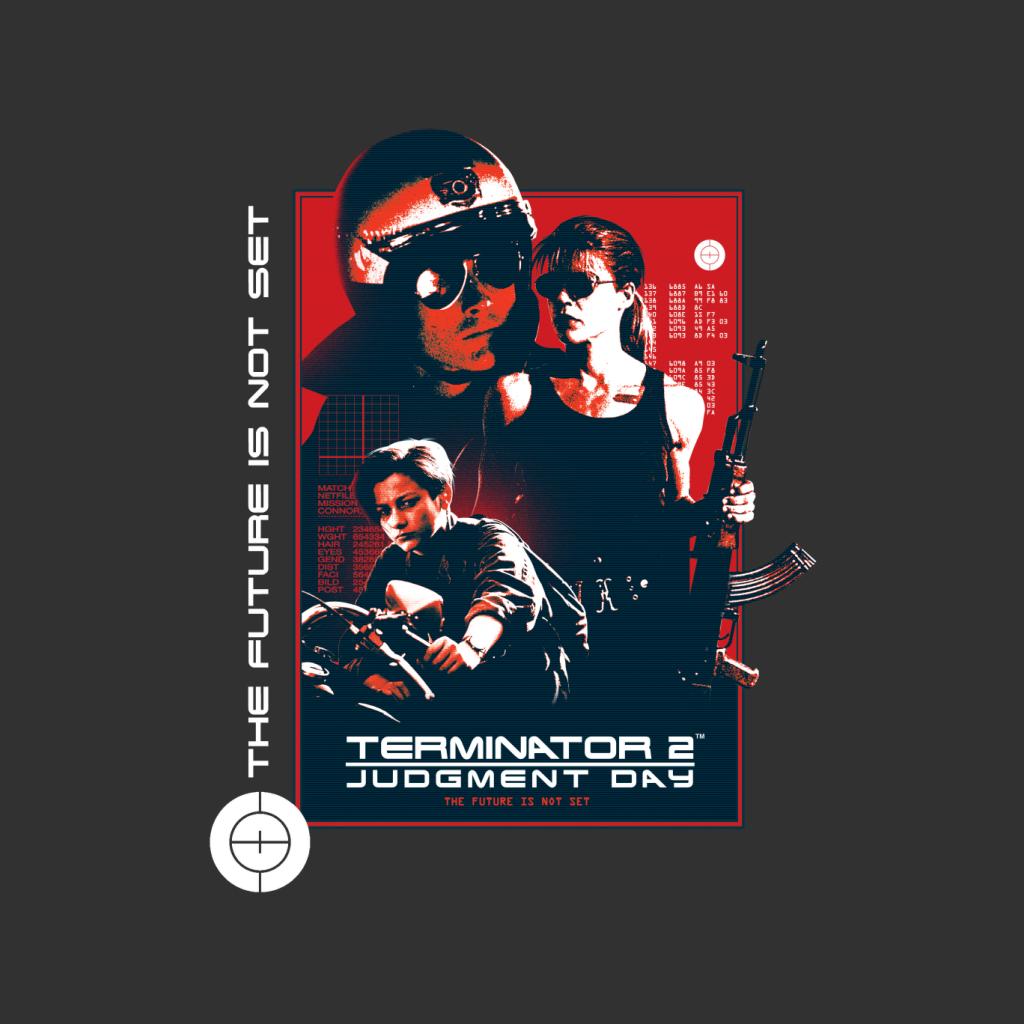 Terminator 2 Judgement Day The Future Is Not Set Women's T-Shirt-ALL + EVERY