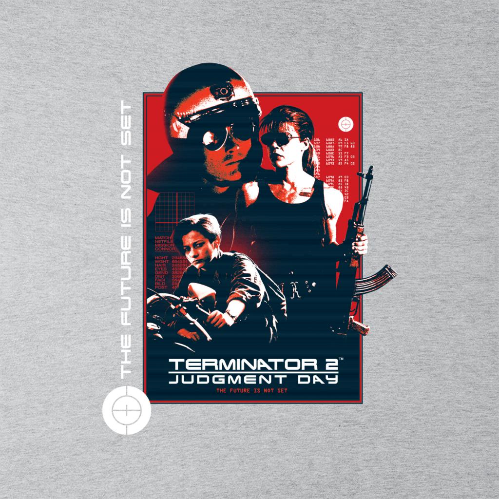 Terminator 2 Judgement Day The Future Is Not Set Women's T-Shirt-ALL + EVERY