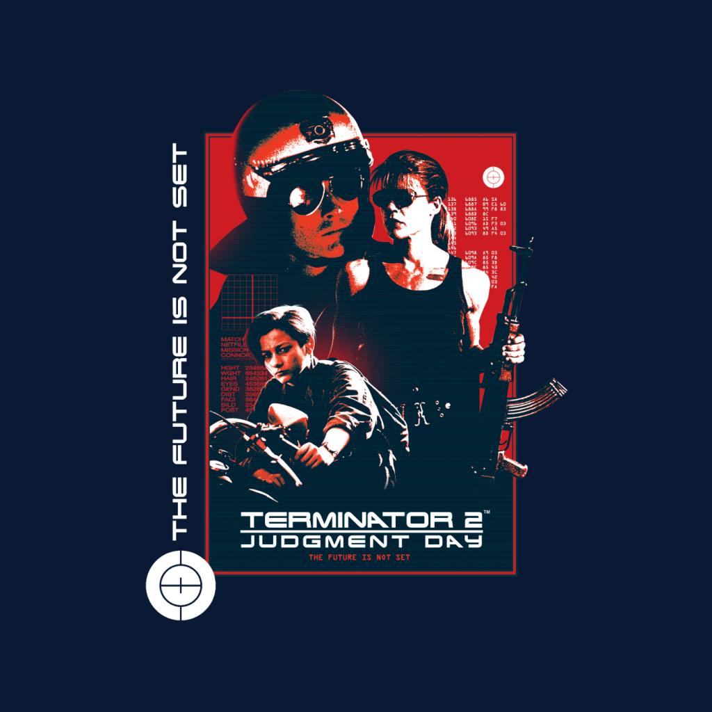 Terminator 2 Judgement Day The Future Is Not Set Men's T-Shirt-ALL + EVERY