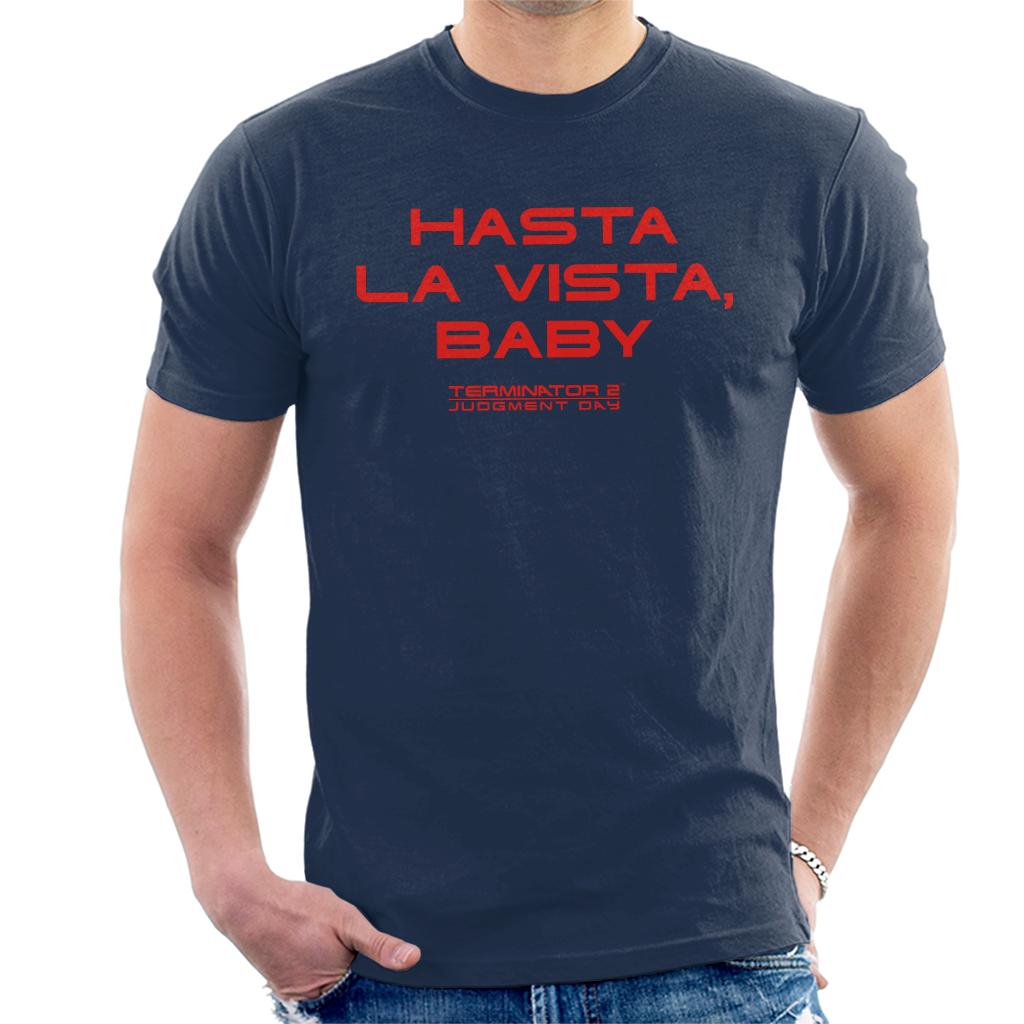 Terminator 2 Judgement Day Hasta La Vista Baby Men's T-Shirt-ALL + EVERY