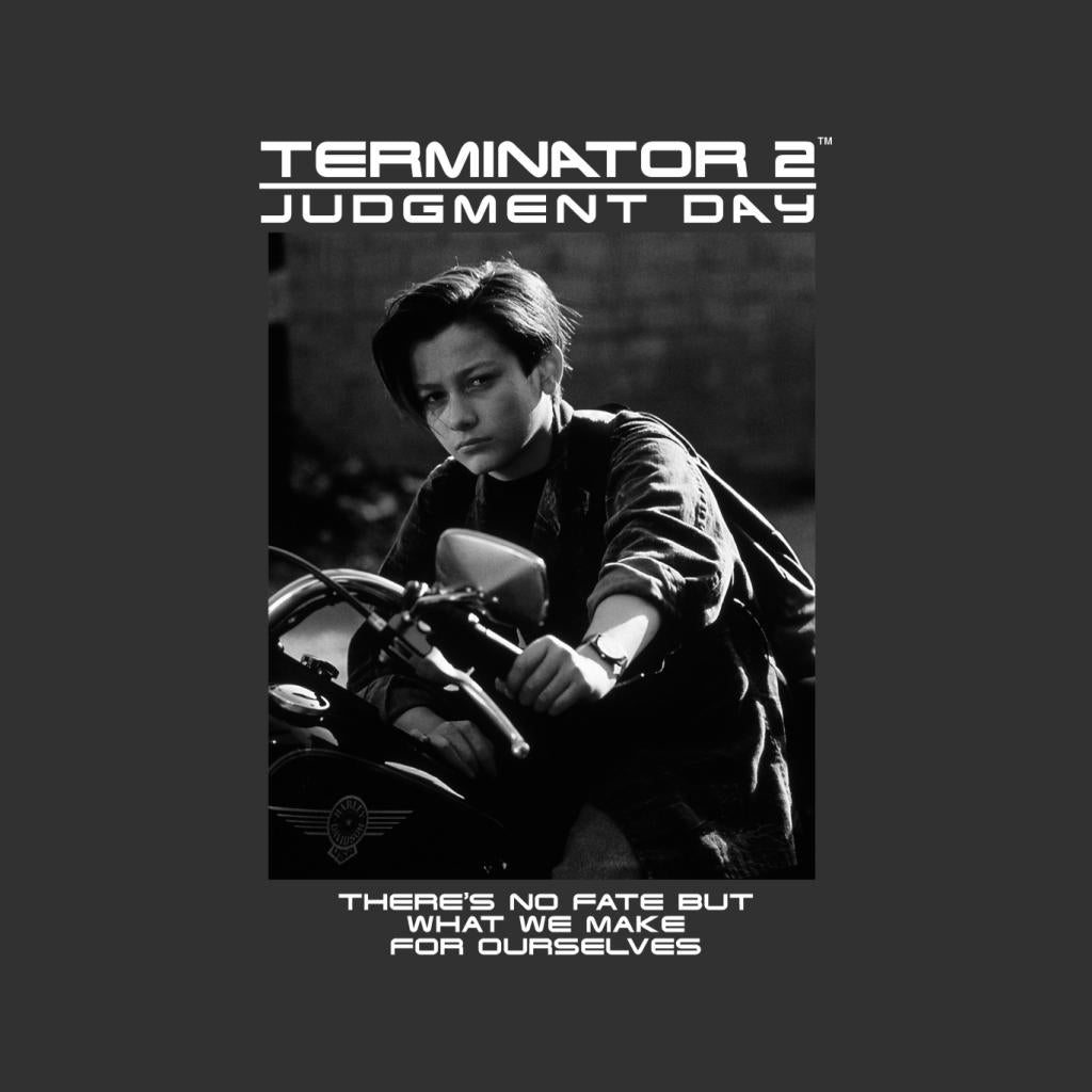 Terminator 2 Judgement Day There's No Fate Women's Hooded Sweatshirt-ALL + EVERY