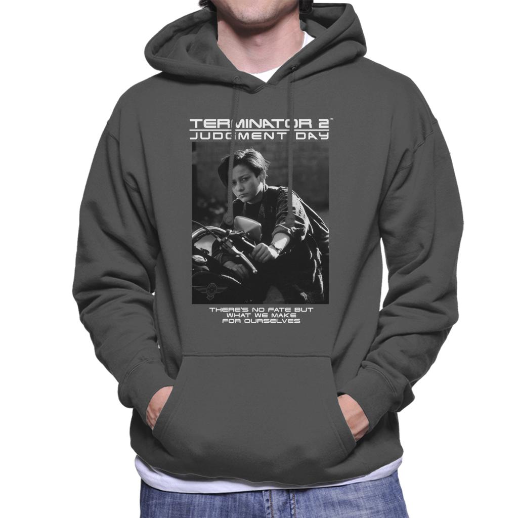 Terminator 2 Judgement Day There's No Fate Men's Hooded Sweatshirt-ALL + EVERY