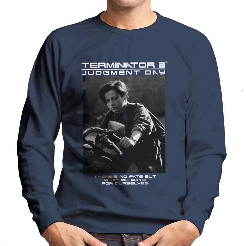 Terminator 2 Judgement Day There's No Fate Men's Sweatshirt-ALL + EVERY