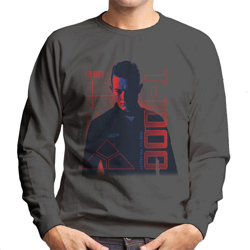 Terminator 2 Judgement Day T 1000 Men's Sweatshirt-ALL + EVERY