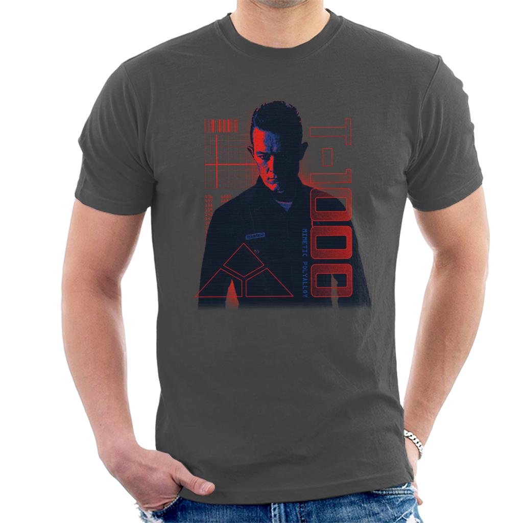 Terminator 2 Judgement Day T 1000 Men's T-Shirt-ALL + EVERY