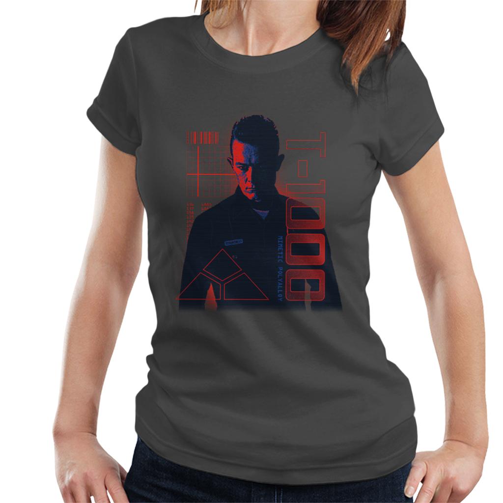 Terminator 2 Judgement Day T 1000 Women's T-Shirt-ALL + EVERY