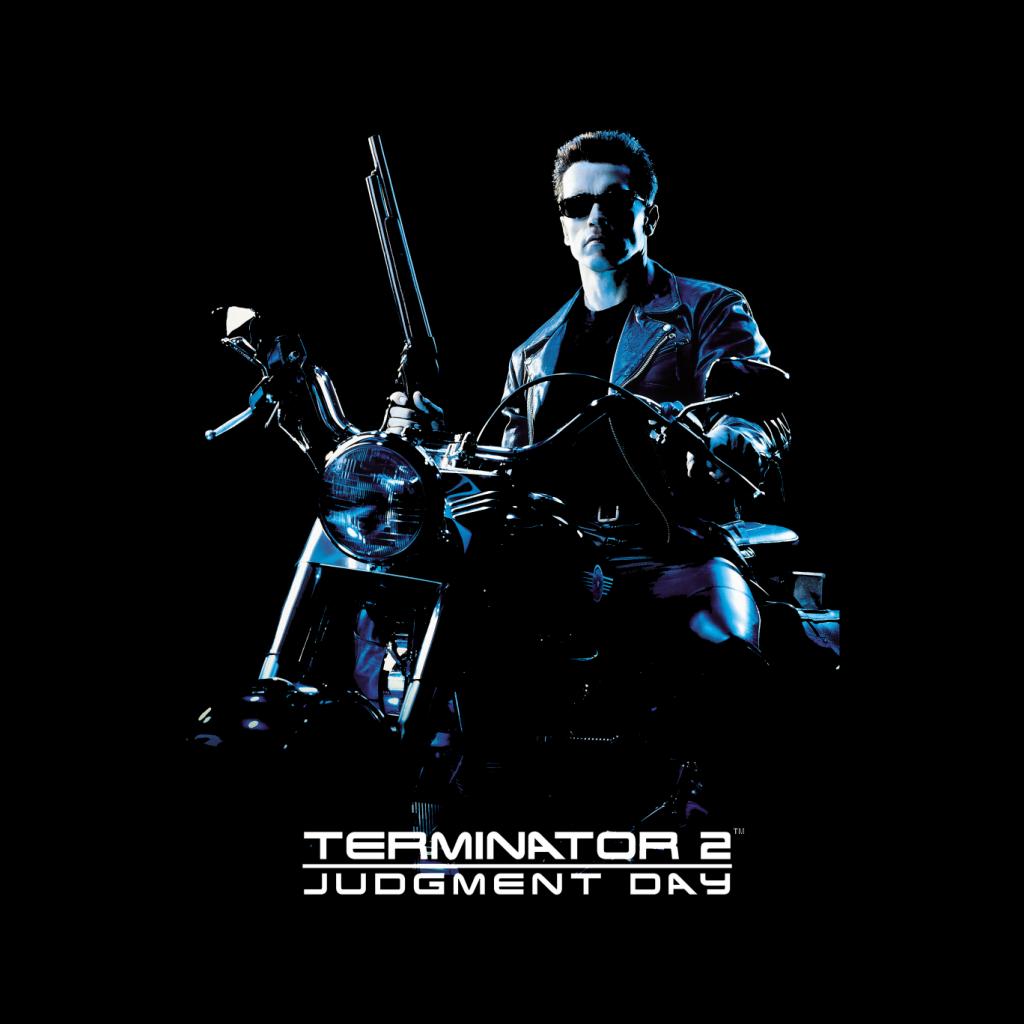 Terminator 2 Judgement Day Theatrical Poster Men's T-Shirt-ALL + EVERY