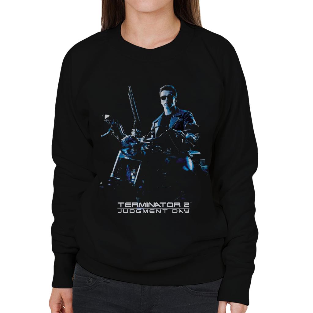 Terminator 2 Judgement Day Theatrical Poster Women's Sweatshirt-ALL + EVERY