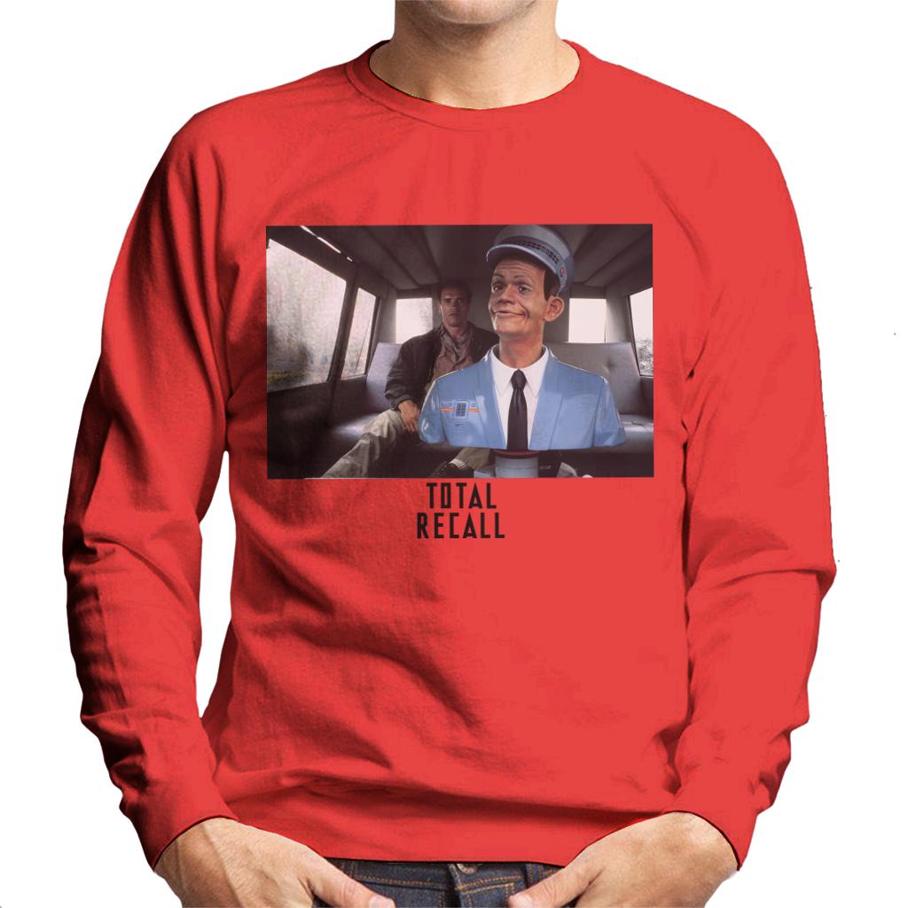 Total Recall Johnny Cab Men's Sweatshirt-ALL + EVERY