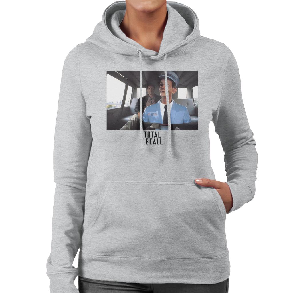 Total Recall Johnny Cab Women's Hooded Sweatshirt-ALL + EVERY