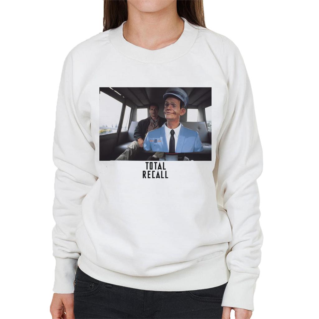 Total Recall Johnny Cab Women's Sweatshirt-ALL + EVERY