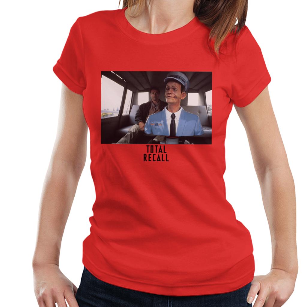 Total Recall Johnny Cab Women's T-Shirt-ALL + EVERY