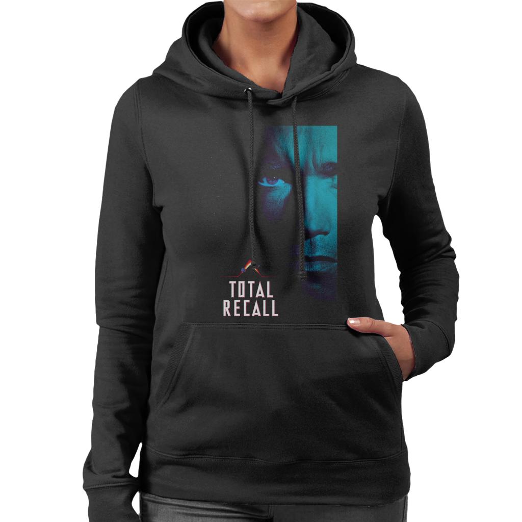 Total Recall Doug Quaid Space Poster Women's Hooded Sweatshirt-ALL + EVERY