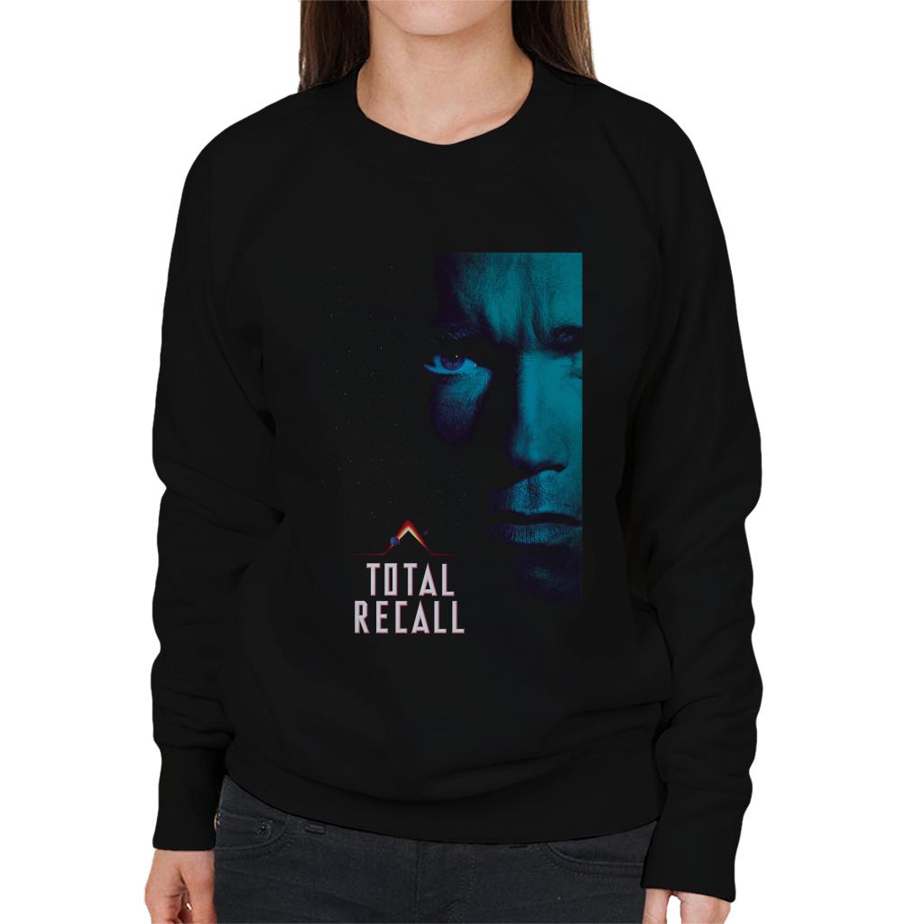 Total Recall Doug Quaid Space Poster Women's Sweatshirt-ALL + EVERY