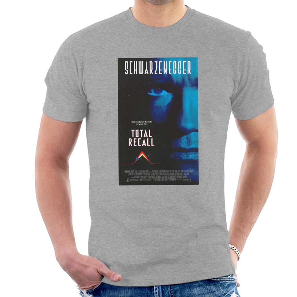 Total Recall Get Ready For The Ride Of Your Life Men's T-Shirt-ALL + EVERY