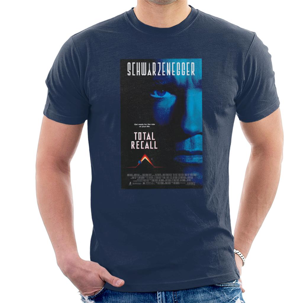 Total Recall Get Ready For The Ride Of Your Life Men's T-Shirt-ALL + EVERY