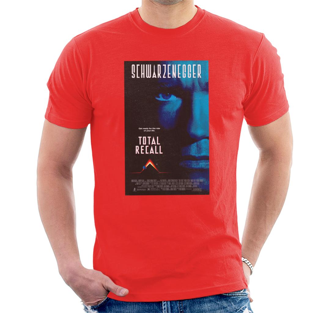 Total Recall Get Ready For The Ride Of Your Life Men's T-Shirt-ALL + EVERY