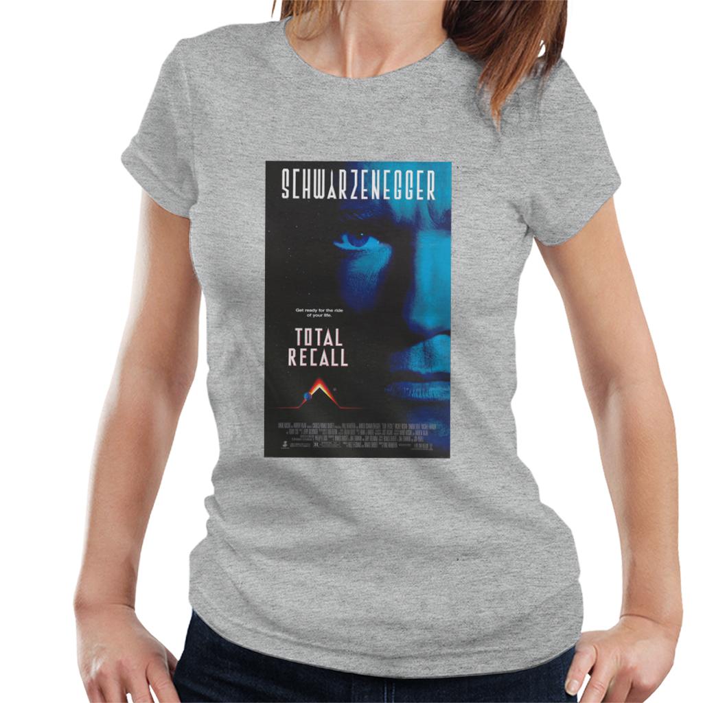 Total Recall Get Ready For The Ride Of Your Life Women's T-Shirt-ALL + EVERY