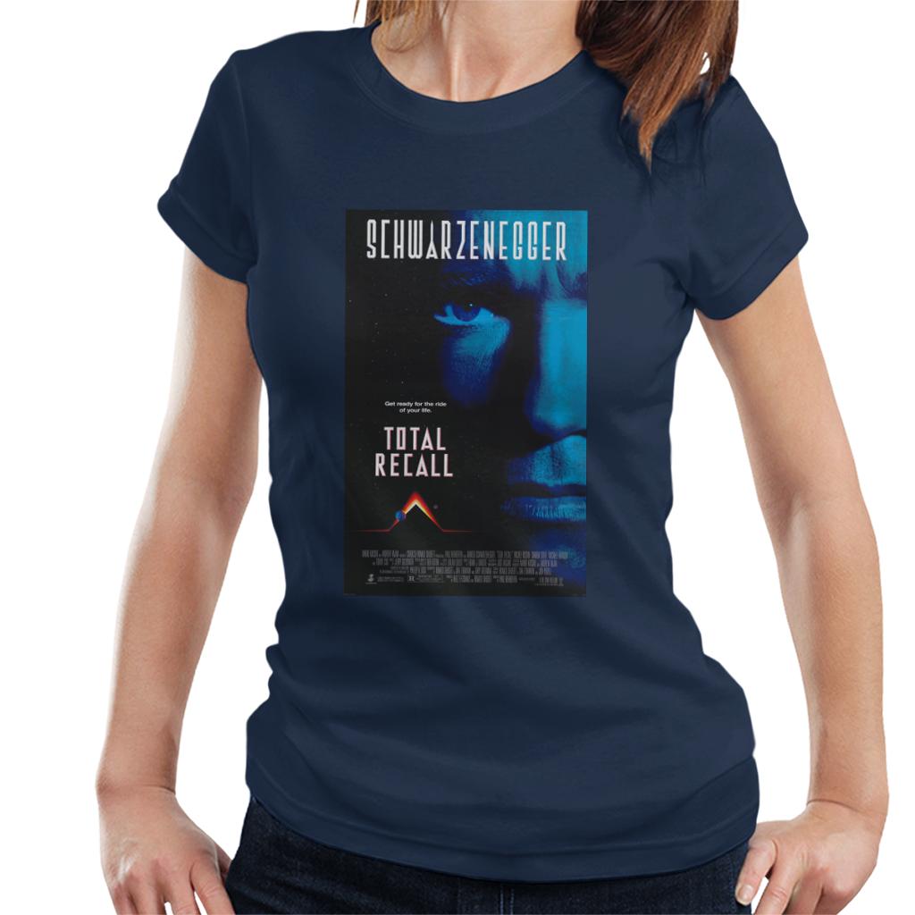 Total Recall Get Ready For The Ride Of Your Life Women's T-Shirt-ALL + EVERY