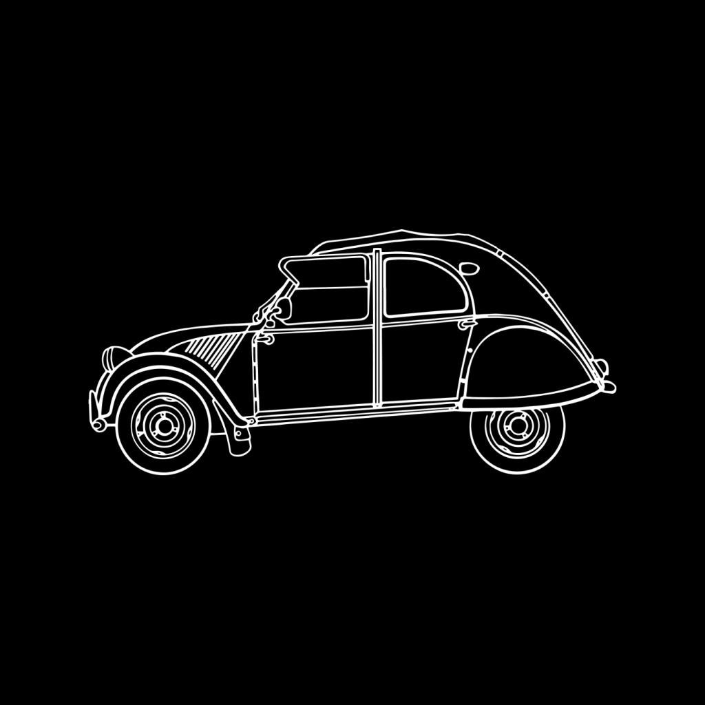 Citroën Vintage 2CV Art Men's T-Shirt-ALL + EVERY