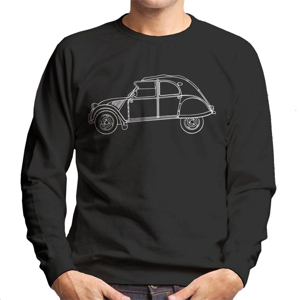 Citroën Vintage 2CV Art Men's Sweatshirt-ALL + EVERY