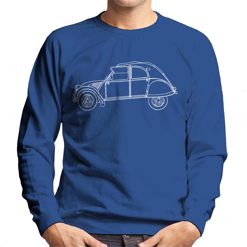 Citroën Vintage 2CV Art Men's Sweatshirt-ALL + EVERY