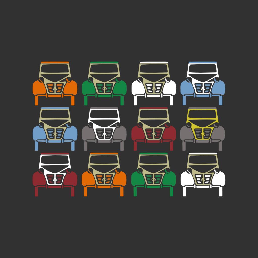 Citroën 2CV Vintage Colour Art Men's Sweatshirt-ALL + EVERY
