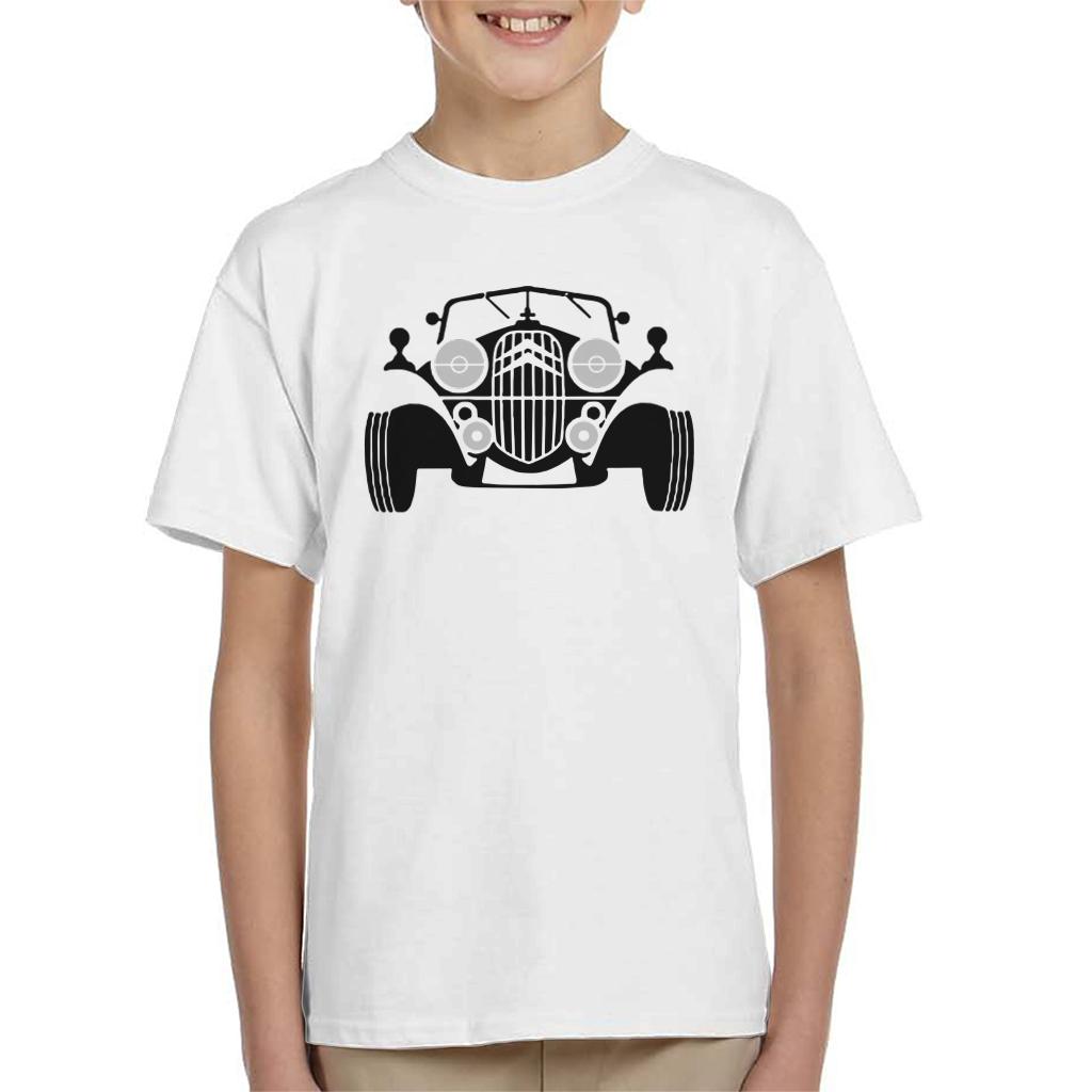 Citroën Vintage Traction Sketch Kids T-Shirt-ALL + EVERY