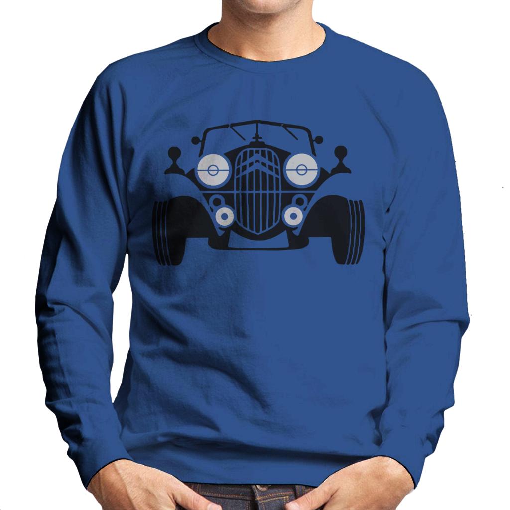 Citroën Vintage Traction Sketch Men's Sweatshirt-ALL + EVERY