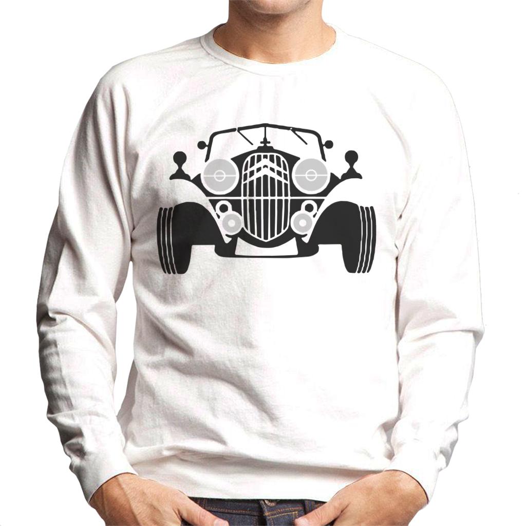 Citroën Vintage Traction Sketch Men's Sweatshirt-ALL + EVERY