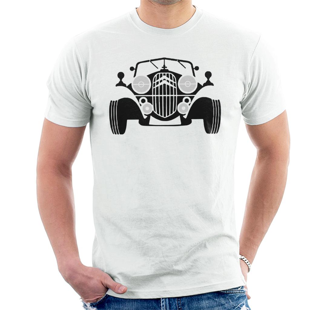 Citroën Vintage Traction Sketch Men's T-Shirt-ALL + EVERY