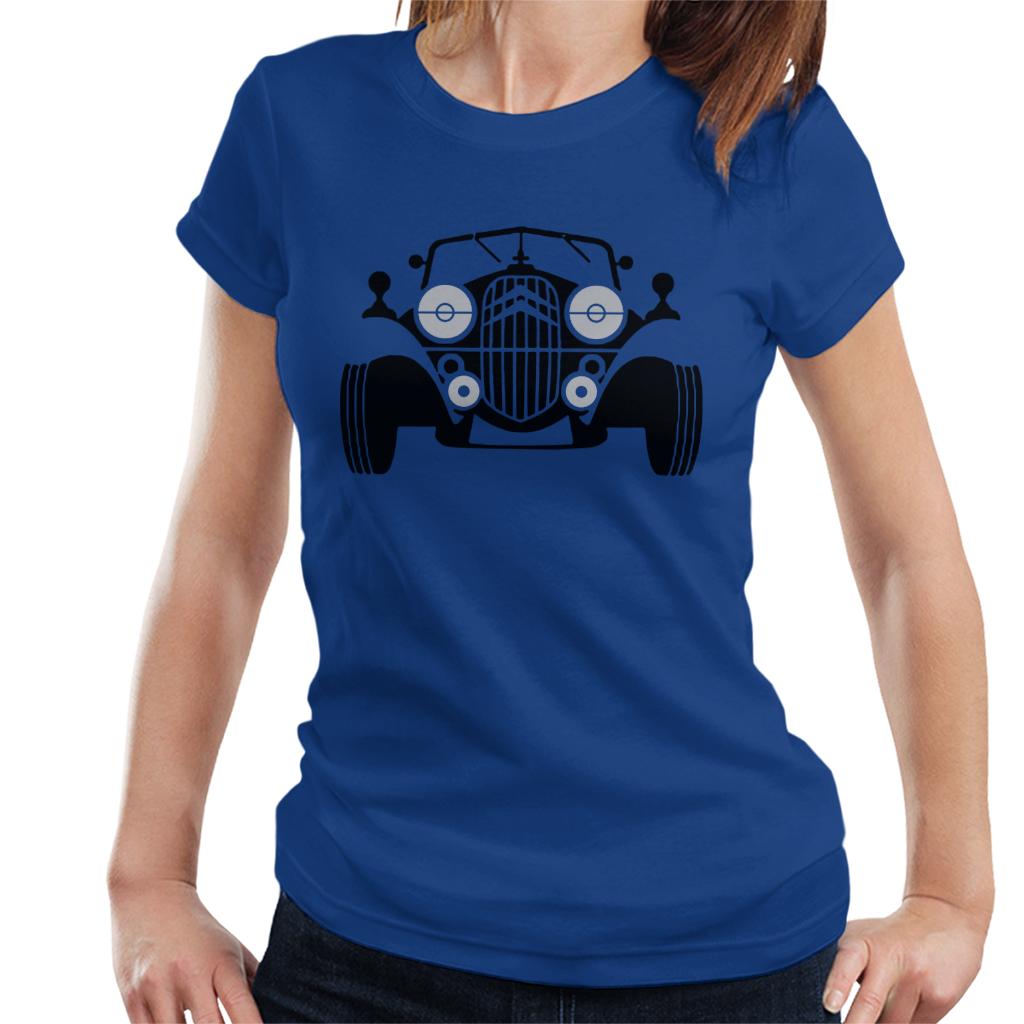 Citroën Vintage Traction Sketch Women's T-Shirt-ALL + EVERY