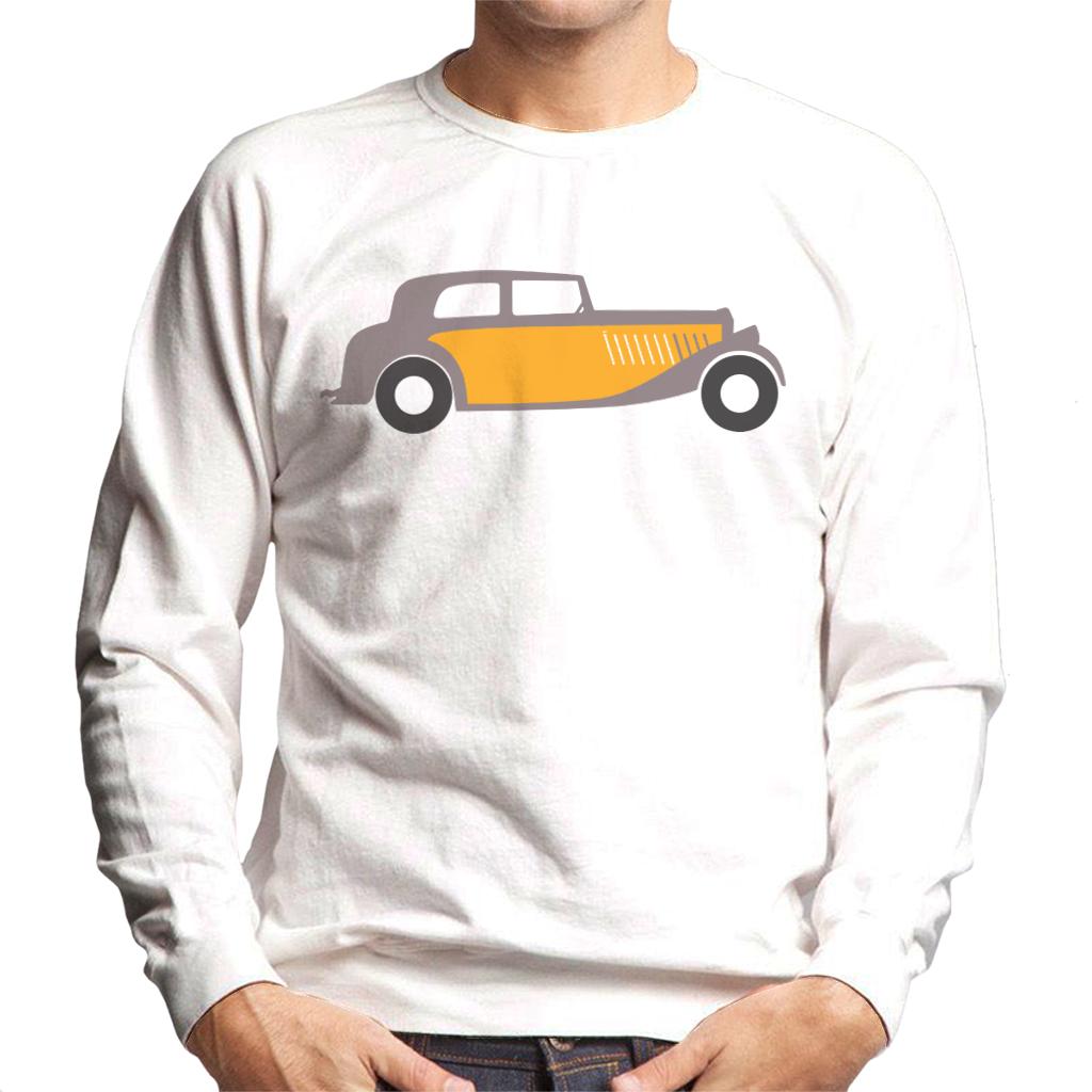 Citroën Traction Classic Car Sketch Men's Sweatshirt-ALL + EVERY