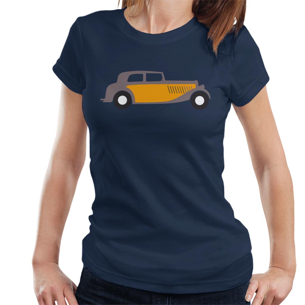 Citroën Traction Classic Car Sketch Women's T-Shirt-ALL + EVERY