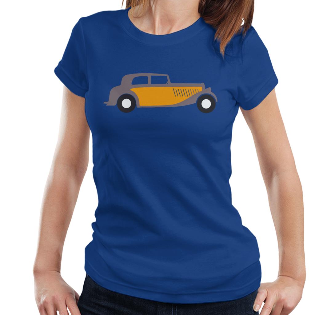 Citroën Traction Classic Car Sketch Women's T-Shirt-ALL + EVERY