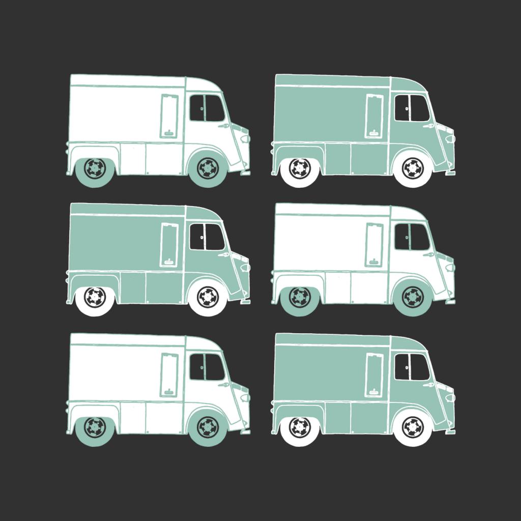 Citroën Retro Type H Van Art Men's T-Shirt-ALL + EVERY