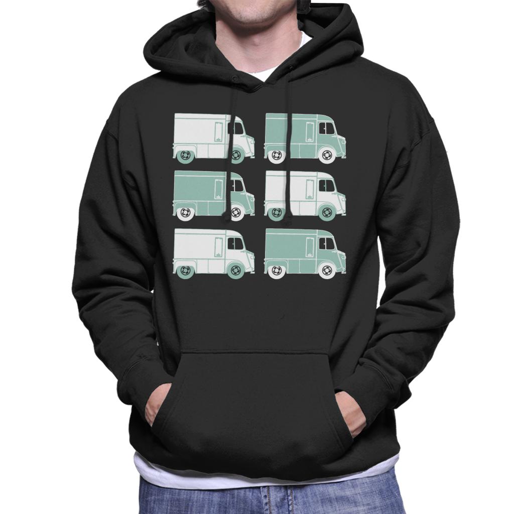 Citroën Retro Type H Van Art Men's Hooded Sweatshirt-ALL + EVERY