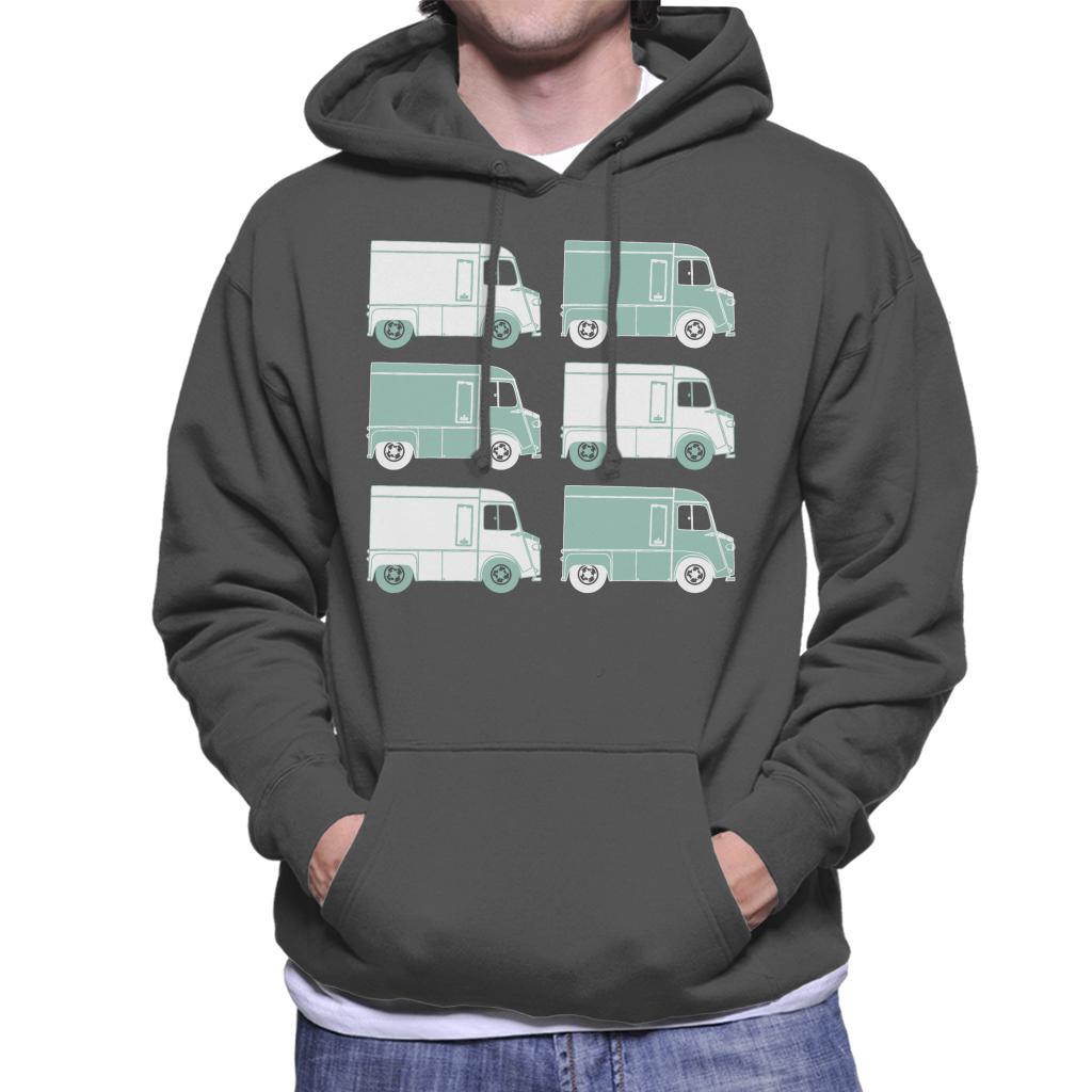 Citroën Retro Type H Van Art Men's Hooded Sweatshirt-ALL + EVERY