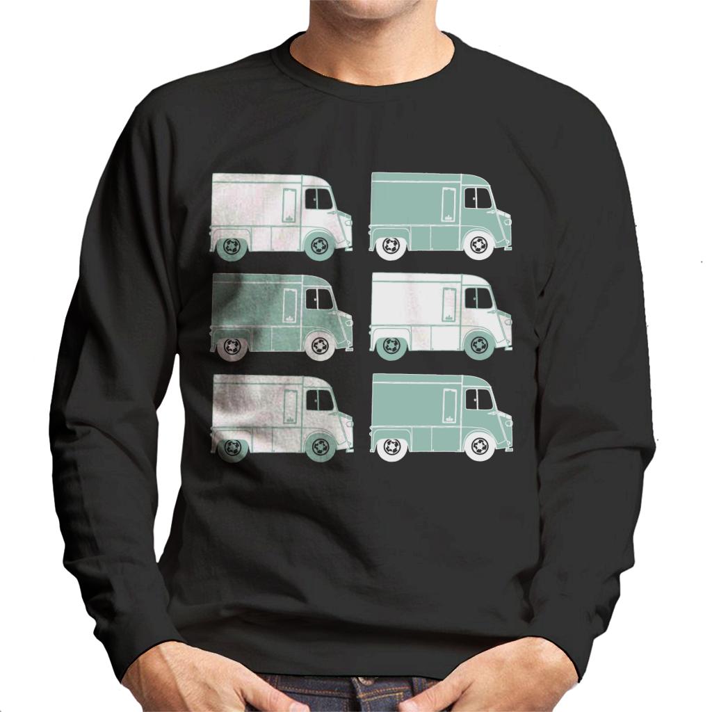 Citroën Retro Type H Van Art Men's Sweatshirt-ALL + EVERY