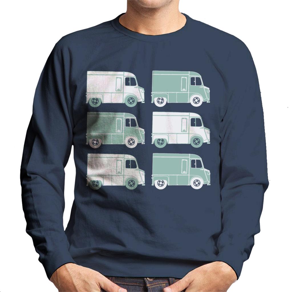 Citroën Retro Type H Van Art Men's Sweatshirt-ALL + EVERY