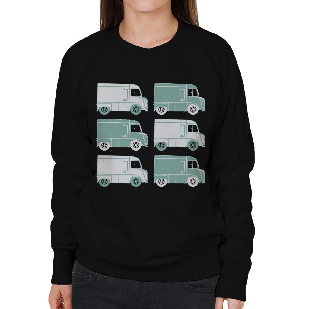 Citroën Retro Type H Van Art Women's Sweatshirt-ALL + EVERY