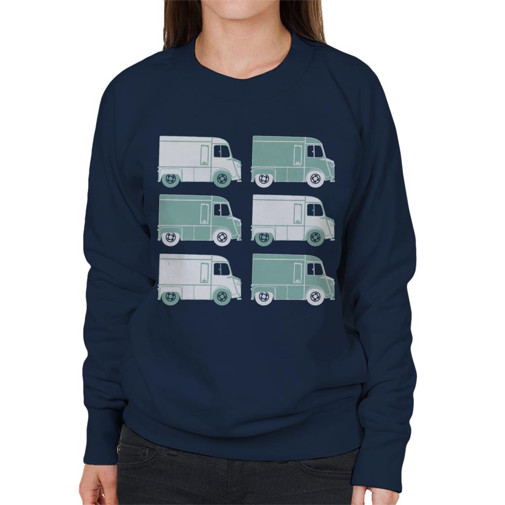 Citroën Retro Type H Van Art Women's Sweatshirt-ALL + EVERY