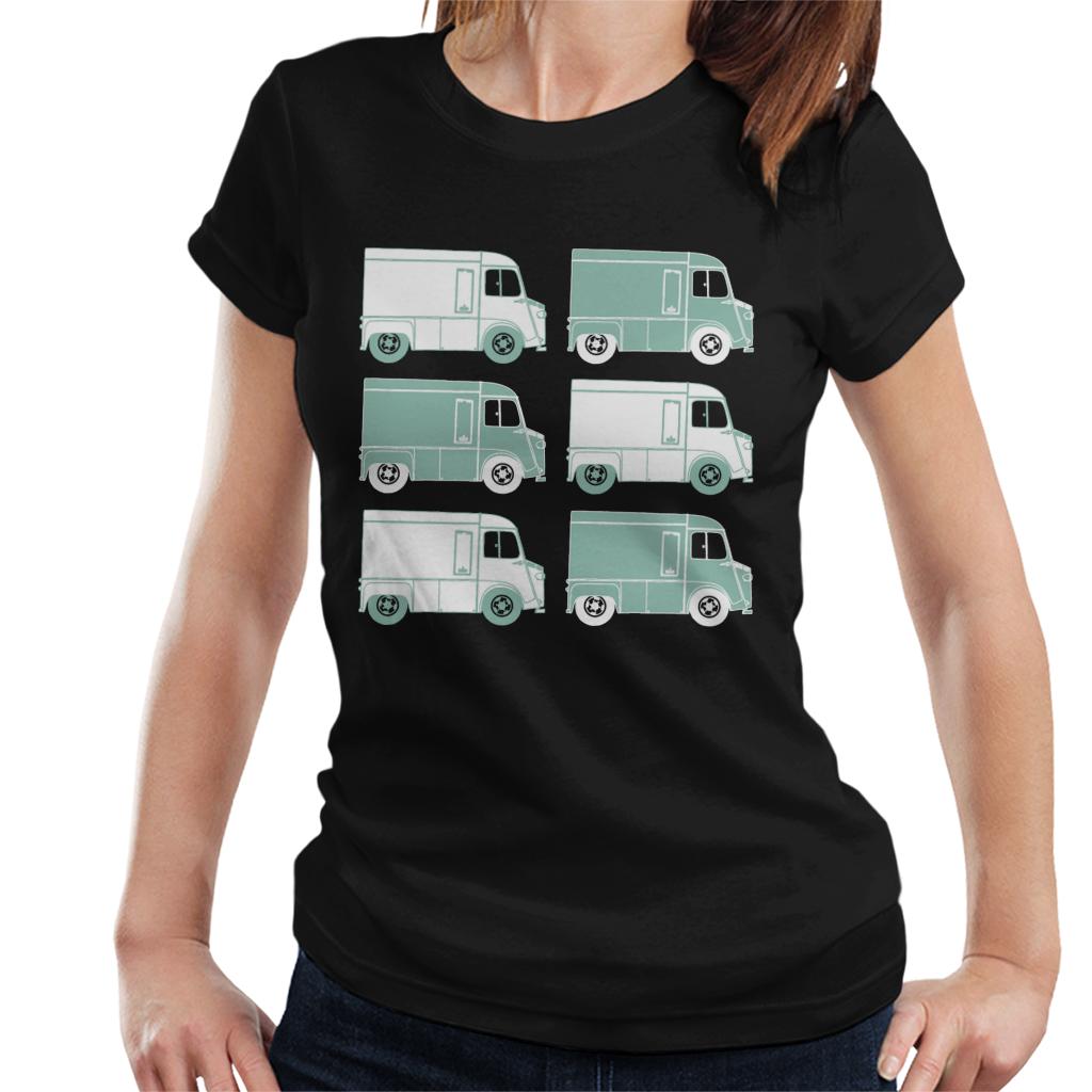 Citroën Retro Type H Van Art Women's T-Shirt-ALL + EVERY