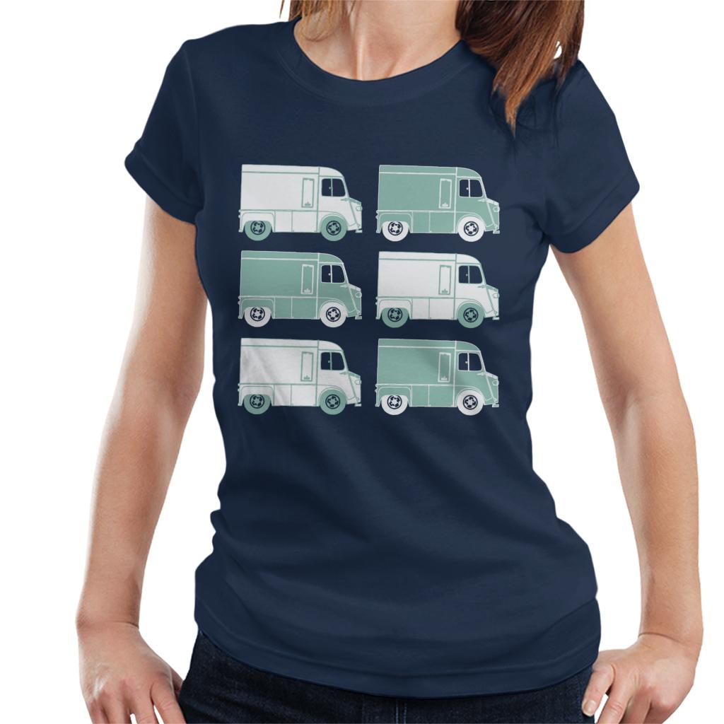 Citroën Retro Type H Van Art Women's T-Shirt-ALL + EVERY