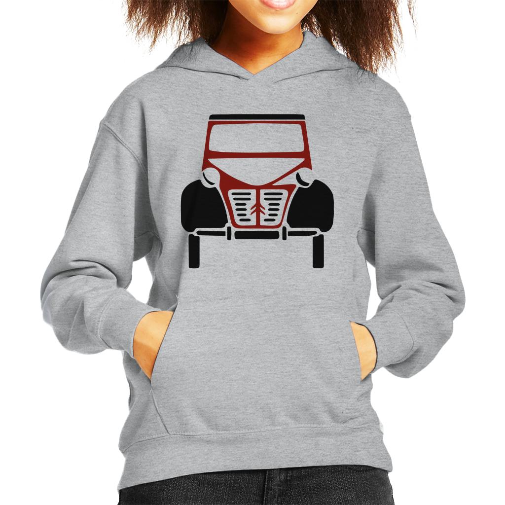 Citroën Classic 2CV Kids Hooded Sweatshirt-ALL + EVERY