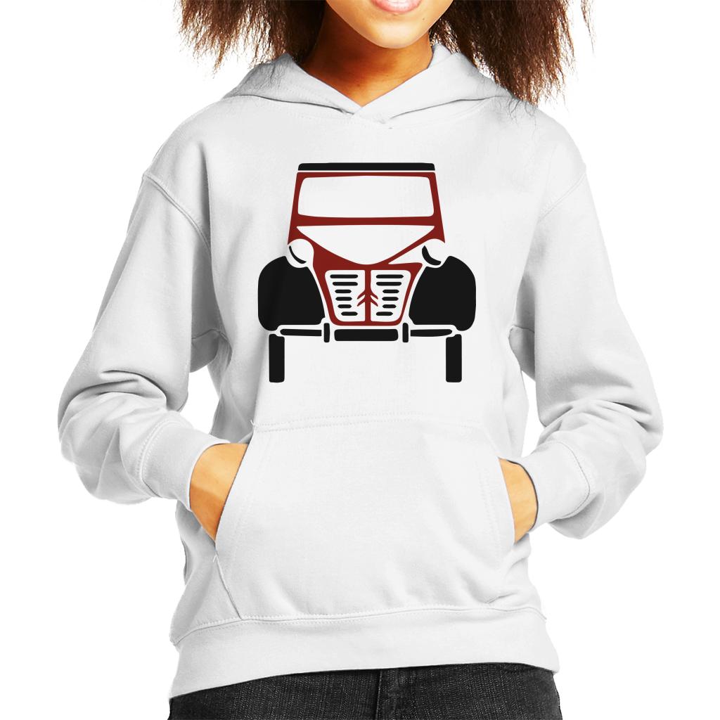 Citroën Classic 2CV Kids Hooded Sweatshirt-ALL + EVERY