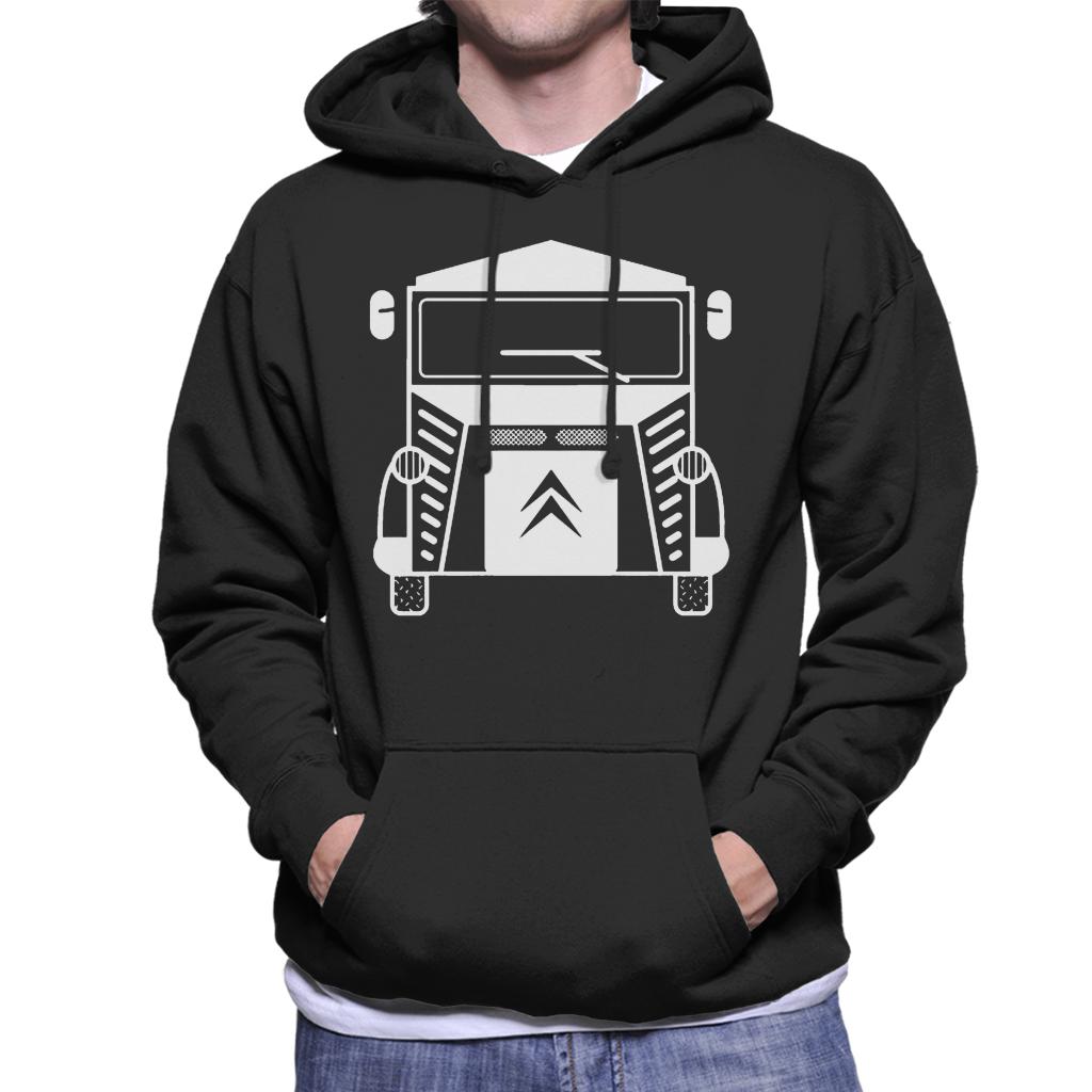 Citroën Classic Type H Men's Hooded Sweatshirt-ALL + EVERY